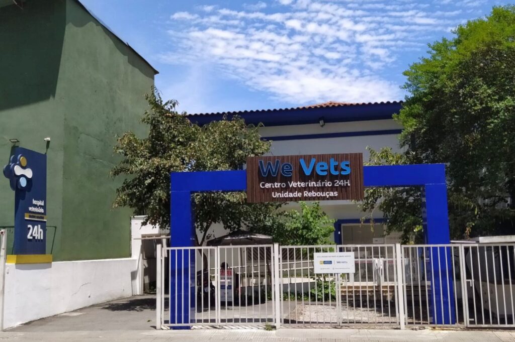 fachada hospital veterinário rebouças