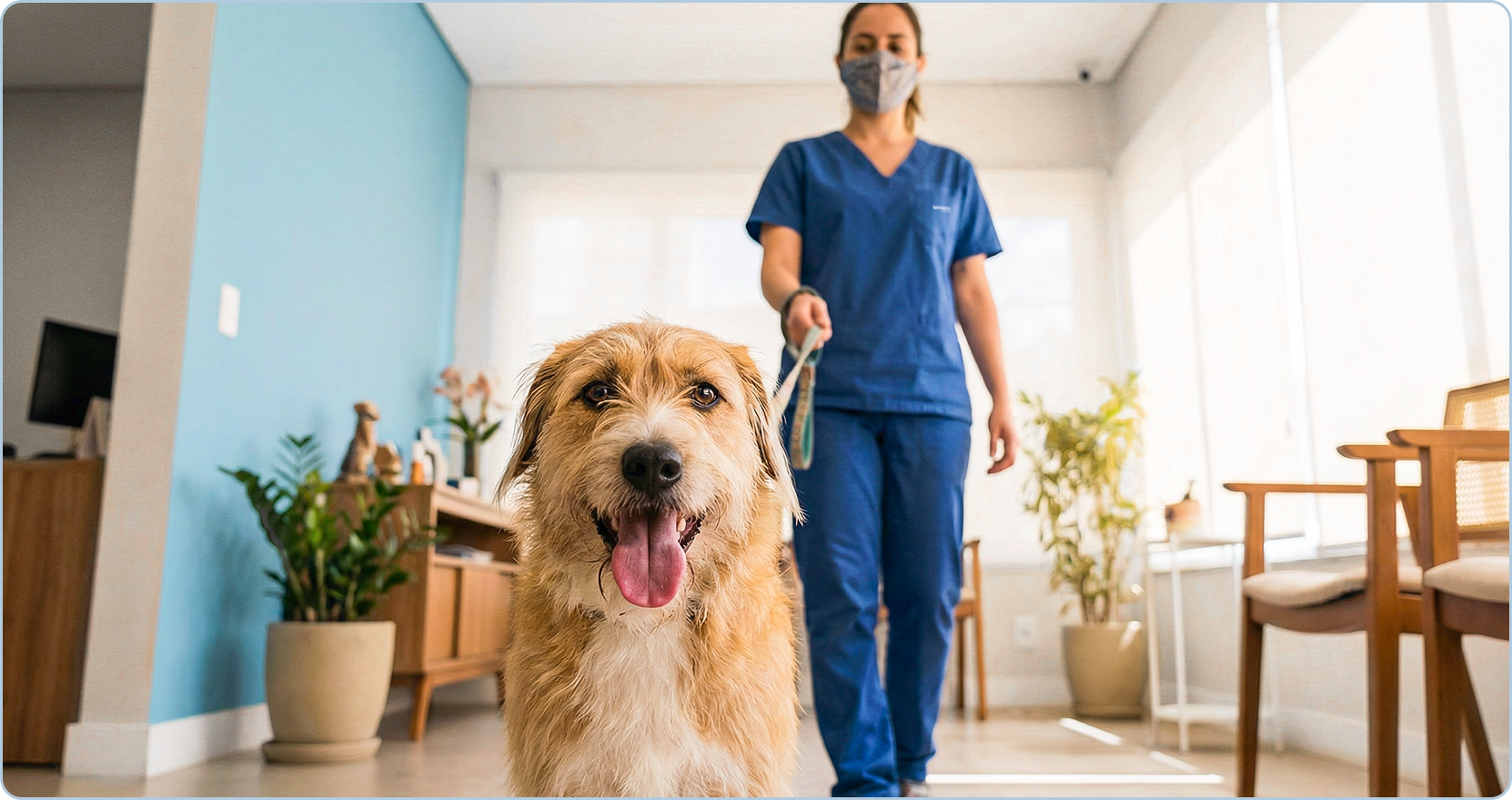 Serviços veterinários integrados com hospital 24h