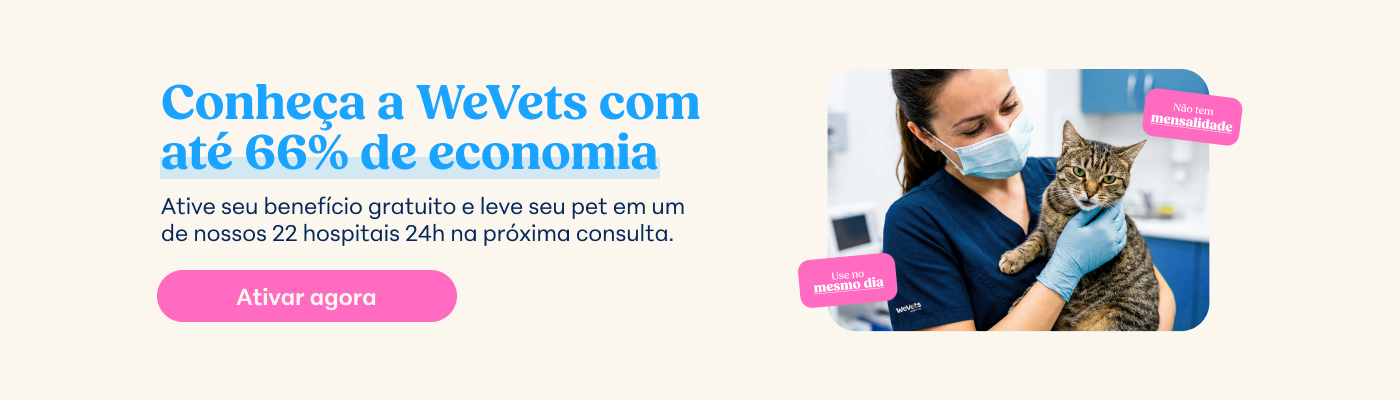 WeVets: hospital veterinário 24h, plano de saúde pet e mais!