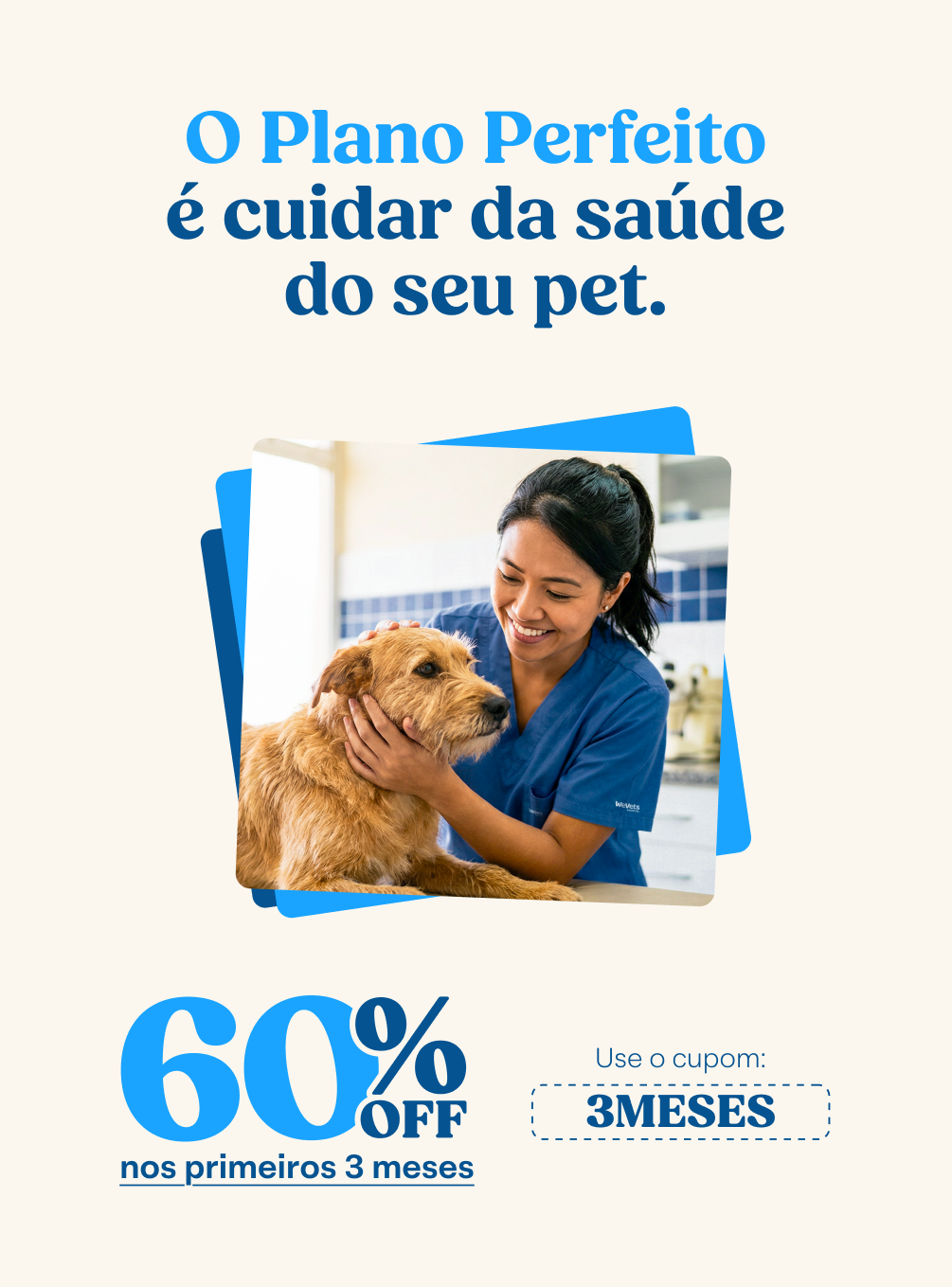 WeVets: hospital veterinário 24h, plano de saúde pet e mais!